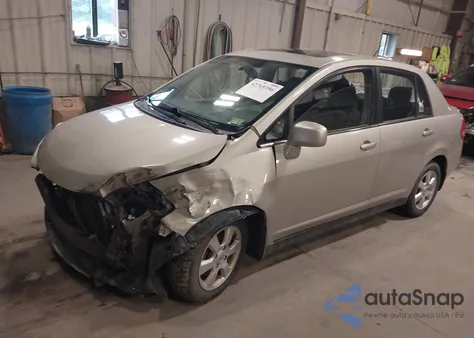 2007 Nissan Versa 1.8Sl из США, поврежденный, VIN 3N1BC11E27L415658